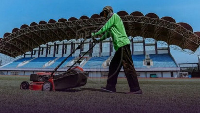 Jelang Liga 1 Musim 2022-2023, Stadion Markas Persita Jalani Perawatan Rutin