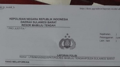 Camat Topoyo Pukul Kepala Kades Bambamanurung Pakai Kursi Besi, Kok Bisa?