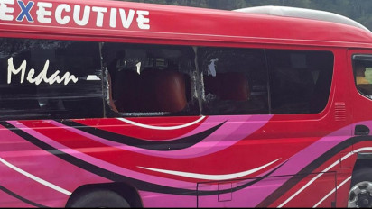 Bus Almasar Alami Kecelakaan di Doulu Berastagi, 3 Orang Luka-luka