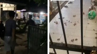 Tidak Terima Ditegur karena Bermain Gitar Tengah Malam, Seorang Pria Sebut Dirinya Pribumi Lempari Rumah Warga dengan Batu