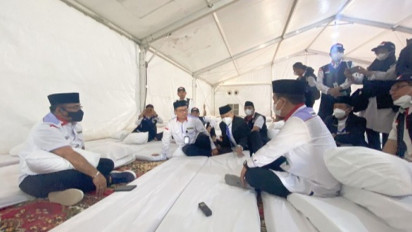 Cek Kesiapan Fasilitas di Arafah, Menag: Semoga Puncak Ibadah Haji Berjalan Khusyuk