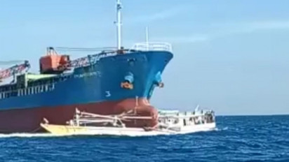 Tenggelam, Kapal Kargo Tabrak Kapal Nelayan Hingga Tenggelam, 15 ABK Selamat
