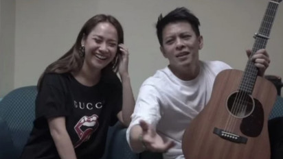 Ajak Ariel NOAH ke Singapura, Bunga Citra Lestari: Dia Teman Sekaligus Rekan Kerja yang Banyak Membantu