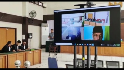 Korupsi Dana BOS Mantan Kepsek di OKUS Dituntut JPU 5 Tahun Penjara