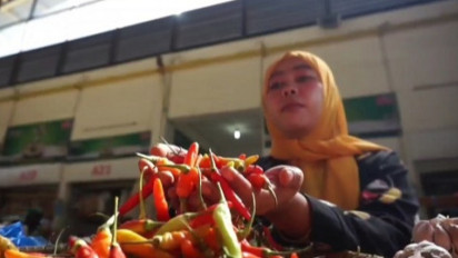 Harga 3 Jenis Cabai di Pasar Sehat Soreang Masih Tinggi Jelang Idul Adha