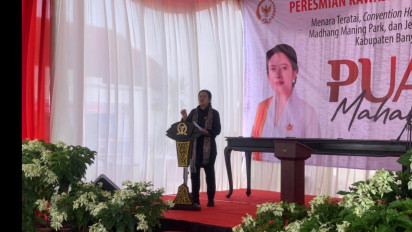Ketua DPR RI Puan Maharani Resmikan Kawasan Bung Karno di Purwokerto
