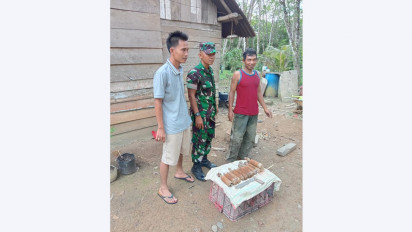 Belasan Mortir Aktif Peninggalan Perang Ditemukan dan Diamankan di Koramil 405-02/Merapi