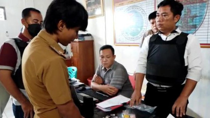 Edarkan Sabu, ASN BPBD Lampung Utara Ditangkap Polisi