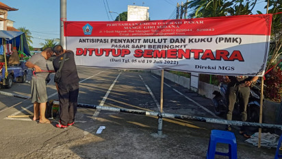 Cegah Penyebaran PMK, Pasar Hewan Terbesar di Bali Ditutup Sementara, Kerugian Capai Miliaran Rupiah