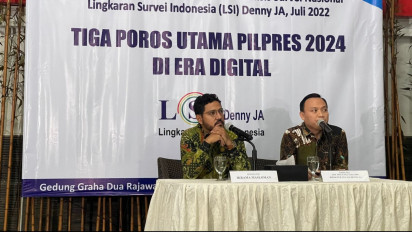Survei LSI Denny JA: Koalisi Indonesia Bersatu Unggul di Platform Media Sosial