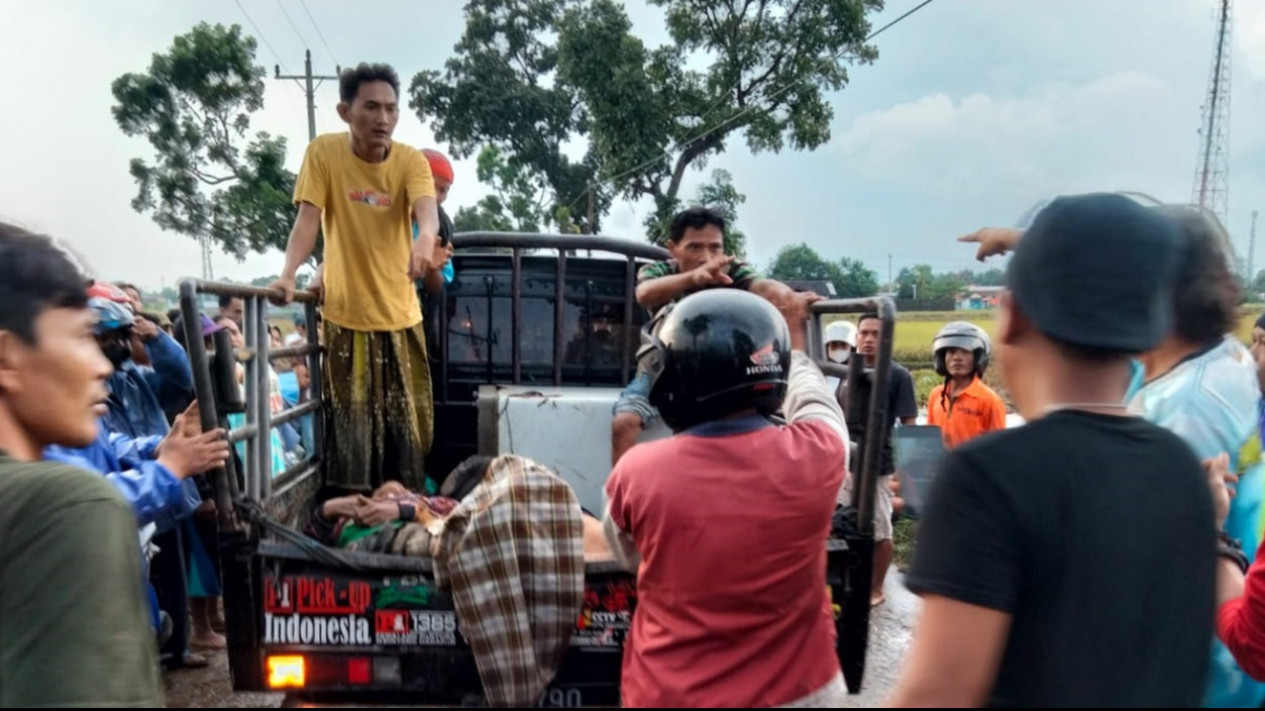 Lima Orang Tersambar Petir Saat Sedang Berteduh di Tengah Sawah, Tiga Tewas Satu Kritis Seorang lainnya Selamat
            - galeri foto