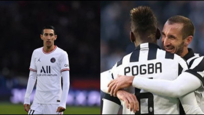 Paul Pogba dan Angel Di Maria Amunisi Baru Juventus Segera Merapat  di Turin