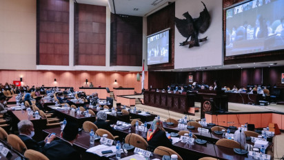 DPD RI Sahkan Beberapa Keputusan di Sidang Paripurna Ke-12