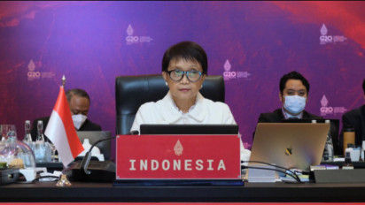 Menlu Retno Marsudi Sampaikan Duka Cita Atas Meninggalnya Shinzo Abe