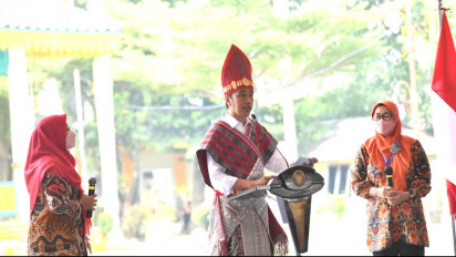 Presiden Jokowi Ajak Keluarga Tanami Pekarangan Sebagai Sumber Pangan Atasi Stunting