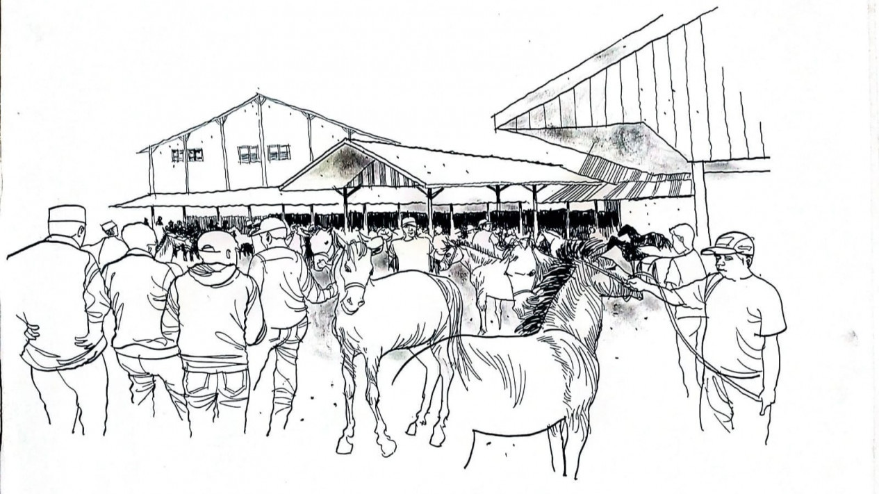 Galeri Nasional Indonesia Gelar Pameran Sketsa Bertajuk "Konsistensi Tarik Garis Bambang Harsono
            - galeri foto