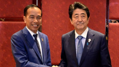 Presiden Jokowi Sampaikan Belasungkawa Atas Wafatnya Shinzo Abe