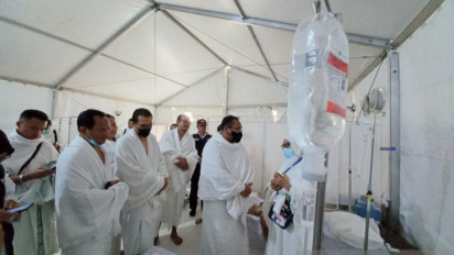 Tujuh Anggota Jemaah Haji Masih Dirawat di Pos Kesehatan Arafah