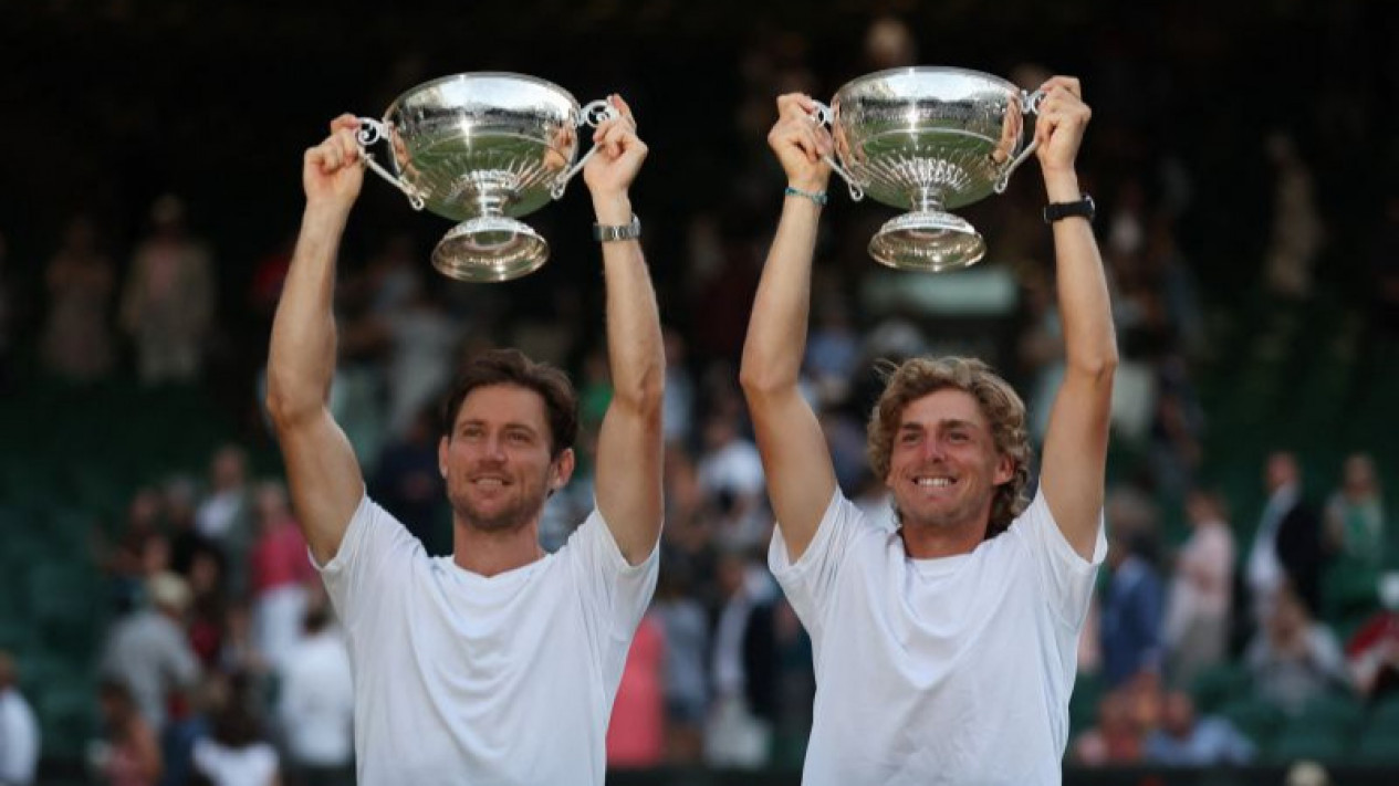 Matthew Ebden dan Max Purcell Raih Gelar Juara Ganda Putra Wimbledon 2022
            - galeri foto
