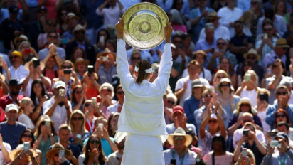 Perjalanan Elena Rybakina Juarai Wimbledon 2022