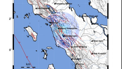 Gempa Terkini Minggu 10 Juli 2022, Kekuatan M 4,6 Kedalaman 1 KM, Ini Kekuatan dan Lokasinya