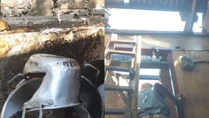 Apes Banget! Lupa Matikan Kompor dan Pergi Ambil Daging Kurban, Rumah di Tanjung Priok Kebakaran