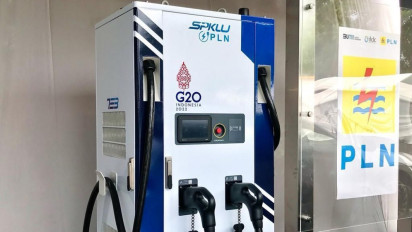 Ratusan Unit Stasiun Pengisian Kendaraan Listrik Dukung G20