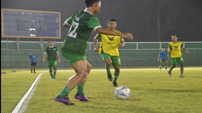 PSMS Mulai Lakukan Latihan Malam Hari di Stadion Teladan Medan
