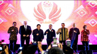 Tiga Orang Menteri Hadiri Malam Gala Dinner Kejuaraan Bola Basket FIBA Asia Cup 2022 di Istora Senayan Jakarta