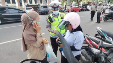 Pengendara Tanpa Helm Dominasi Pelanggaran Operasi Patuh 2022 di Mataram