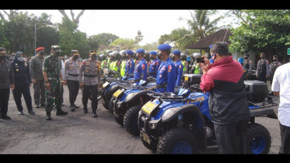 1610 Personil Gabungan TNI Polri Siap Amankan Pertemuan Menteri Keuangan dan Gubernur Bank G20 di Bali