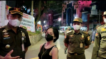 Jeje Slebew Jadi 'Duta Aturan Nongkrong di Sudirman', Satpol PP DKI: Hindari Kerumunan