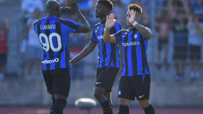 Dengan Jersey Baru Inter, Lukaku cs Menang Besar dalam Laga Pramusim