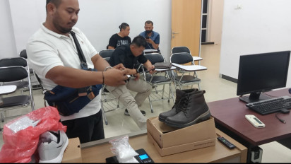 Lagi, TNI AU Gagalkan Pengiriman Paket Sabu Seberat 203 Gram di Bandara SSK II Pekanbaru