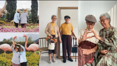 Kisah Menyentuh Pasangan Kakek Nenek Bagikan Momen Romantis Couple Goals di Instagram