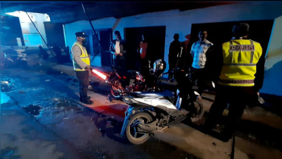 Kecelakaan Motor vs Motor, Tiga Orang Alami Luka Serius