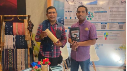 Beragam Produk Lokal Unggulan UMKM Ditampilkan Saat Pertemuan Sherpa-2 G20 di Labuan Bajo