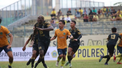 Jelang Liga 2, Laga Uji Coba Gresik United Kontra Bekasi City Imbang 2-2