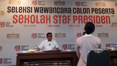 Kepala Staf Kepresidenan Moeldoko Tinjau Seleksi Peserta Sekolah Staf Presiden