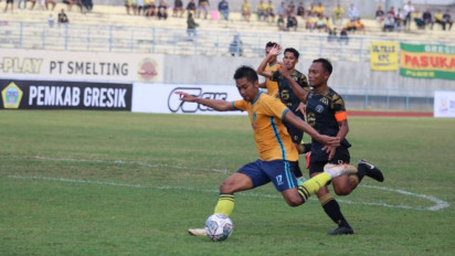 Jelang Liga 2, Gresik United Ditahan Imbang 2-2 di Laga Ujicoba Lawan Bekasi City