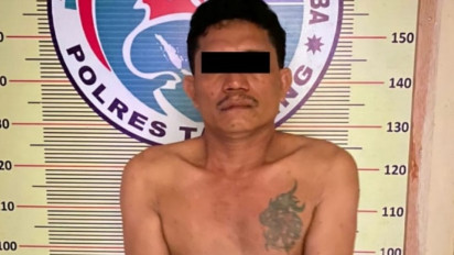 Hendak Edarkan Sabu, Pria Bertato Naga Ditangkap Polisi