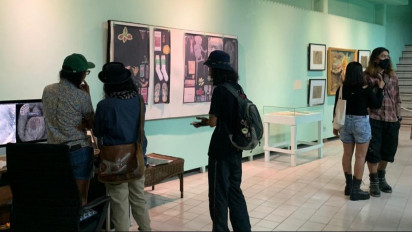 Mengenang Sang Maestro Lukis Lewat Pemeran Potret Malam Affandi