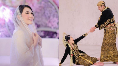 Menikah dengan Chevra Yolandi, Via Vallen Tak Kuasa Menahan Tangis