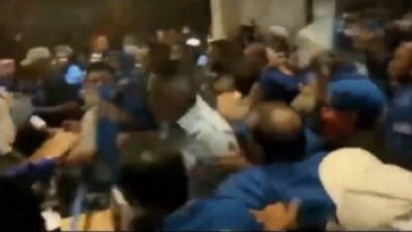 Viral! Video Detik-detik Musyawarah Partai Demokrat Cabang Medan Berakhir Ricuh