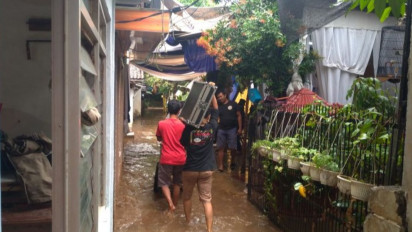 Sebanyak 92 RT di Jakarta Terendam Banjir