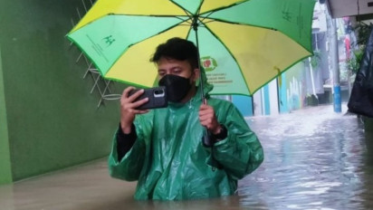 BPBD Sebut Banjir di 92 RT Jakarta Karena Faktor Cuaca yang Terjadi Sejak Jumat
