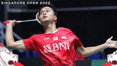 Bertemu di Final Singapura Open, Anthony Ginting Telah Pelajari Gaya Main Kodai Naraoka