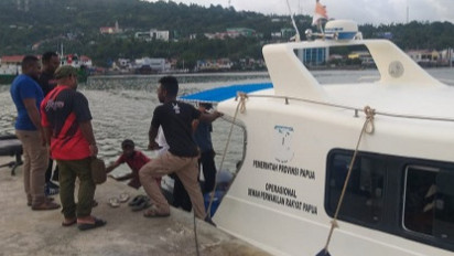 Speed Boat Milik Pemerintah Papua Dilaporkan Hilang Kontak di Perairan Kepulauan Yapen