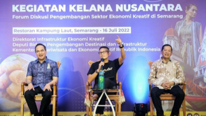 Menparekraf Dorong Kota Semarang Ciptakan Semarang Fashion Week
