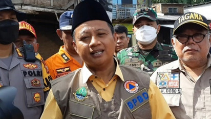 13 Kecamatan di Garut Terdampak Banjir dan Longsor, Wagub Uu Minta Warga Pindah: Pemerintah Sayang Masyarakat